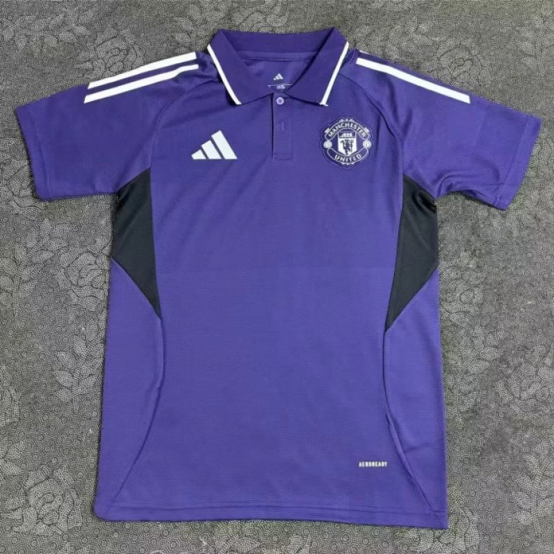 AAA Quality Manchester Utd 25/26 Purple Polo Shirts